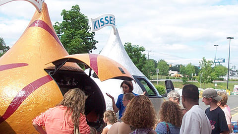 Hershey's Kissmobile Cruiser Event