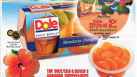 Dole Hawiian Sweeps FSI