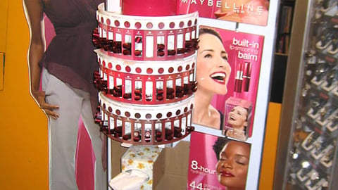 Maybelline Lipcolor Floorstand