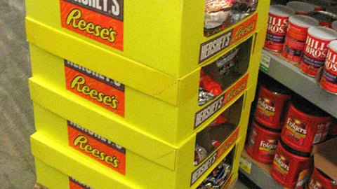 Hershey's Case Stack