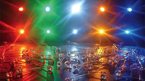 Wide-angle LEDs