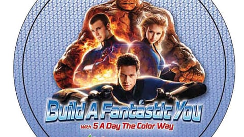 'Fantastic Four' Produce For Better Health Button