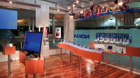 Nokia Experience Center Interior
