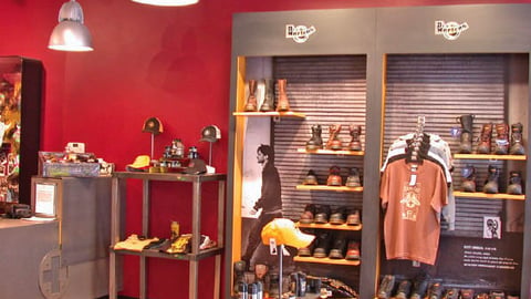 Dr. Martens Store Interior