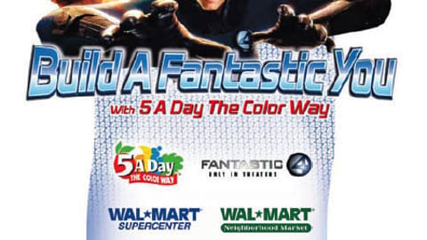 'Fantastic Four' Produce Standee