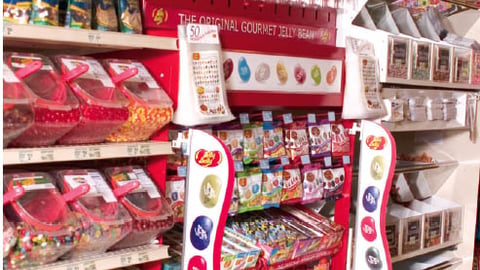 Jelly Belly In-Line Display