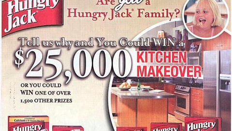Hungry Jack Sweeps FSI