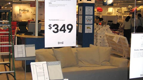 IKEA Product Signage