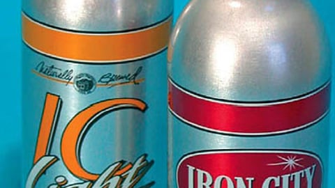 Pittsburgh Brewing Aluminum Bottles