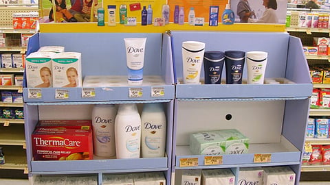 Unilever/Safeway Promotional Pallet Display