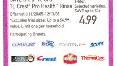 Dominick's/P&G Feature
