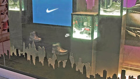 Nike Invincible Boot Displays