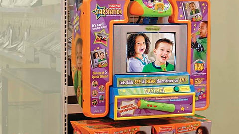 Fisher-Price Star Station Interactive Endcap