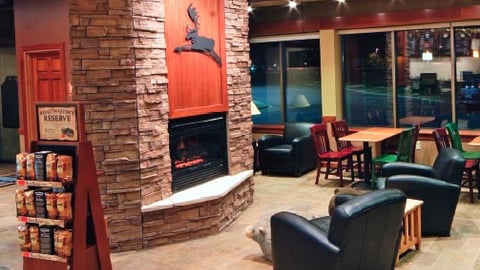Caribou Coffee Interior