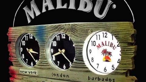Malibu Rum Sign