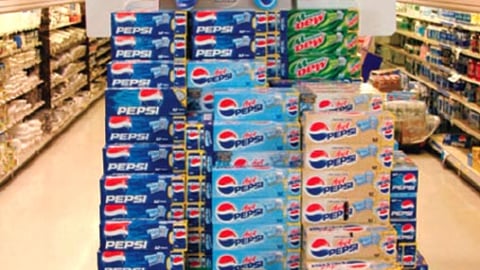 Pepsi Call Upon Yoda Interactive Endcap