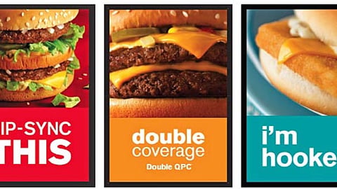 McDonald's 'Simple, Bold' Signage
