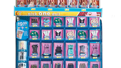 Mattel 'My Design Scene' Display