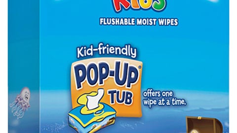Cottonelle for Kids Wipes Power Wing
