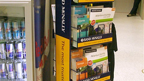 Rand McNally Map & Atlas Display