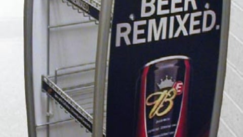 Budweiser 'Beer Remixed' Floorstand