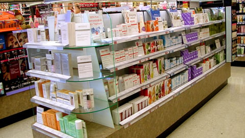 Walgreens European Beauty Collection Gondola