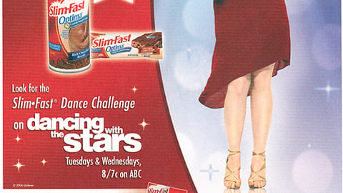 Slim-Fast 'Dancing with the Stars' FSI