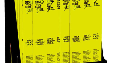 Slim Jim 'Snapalope' Counter Display