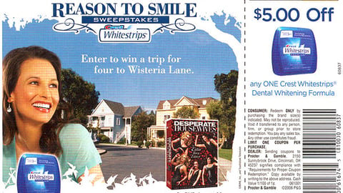 Crest Whitestrips Sweeps FSI