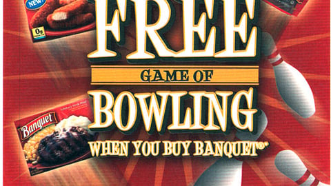 Banquet Bowling Promotion FSI