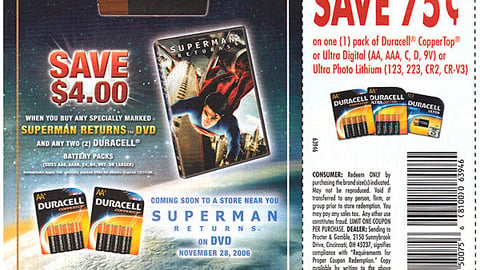 Duracell 'Superman' FSI