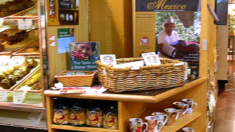Wild Oats Fair Trade Coffee Endcap