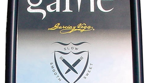 Game Cigar Sign