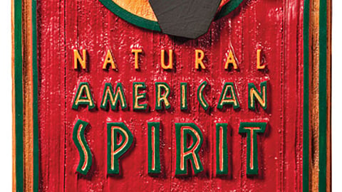 American Spirit Tobacco Sign