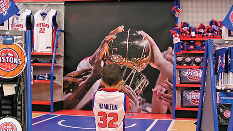 Meijer Detroit Pistons Shop 