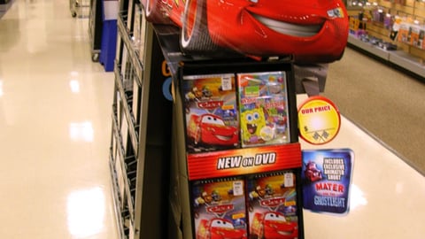 'Cars' DVD Shipper