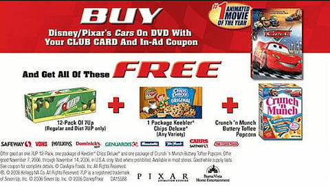 Safeway 'Cars' Feature