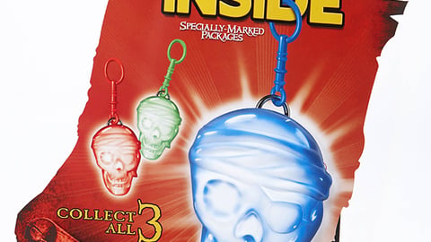 Kellogg's 'Pirates' Skull Strobe In-Pack Standee
