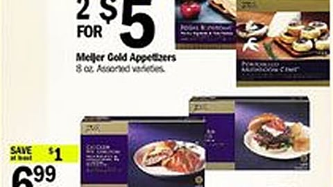 Meijer Gold Holiday Sweeps Feature