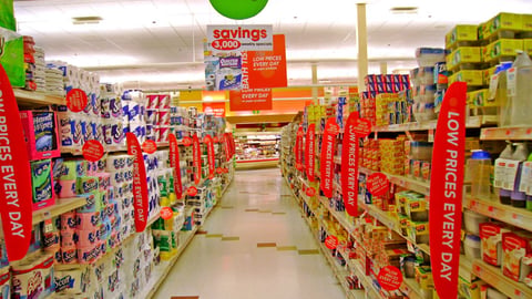 Stop & Shop Paper Goods Aisle