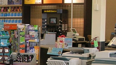 OfficeMax Ink Refill Kiosk