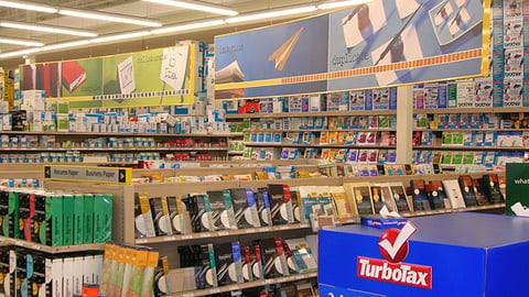 OfficeMax Perimeter Signage