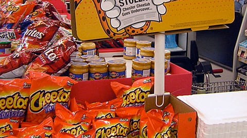 Cheetos 'Stolen Recipe' Pole Topper