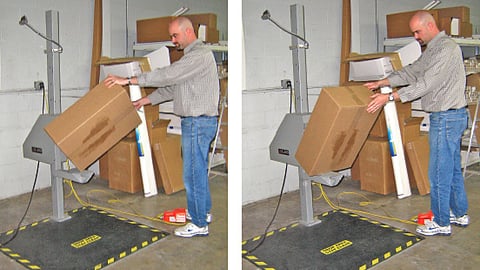 Swing Arm Drop Testing