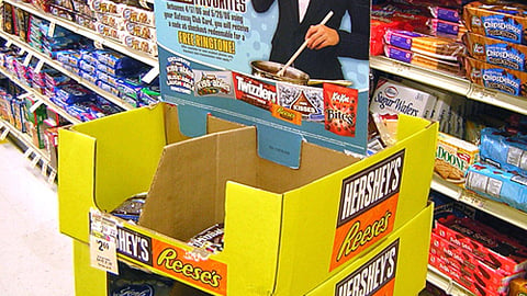 Safeway/Hershey "Free Ring Tone" Display