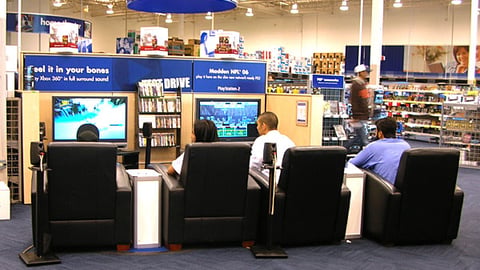 Best Buy Gaming Area