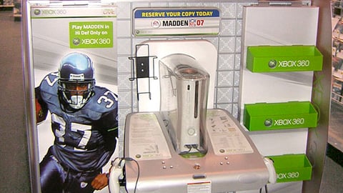 'Madden NFL '07' Xbox 360 Endcap