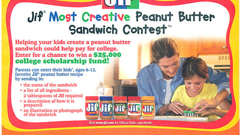 Jif Contest FSI