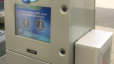 Goasis Gas Pump Kiosk