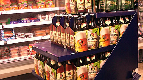 Paulaner Beer Floorstand